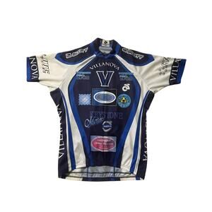 Villanova Wildcats Cycling Jersey Large Bike Biking Scott Volvo